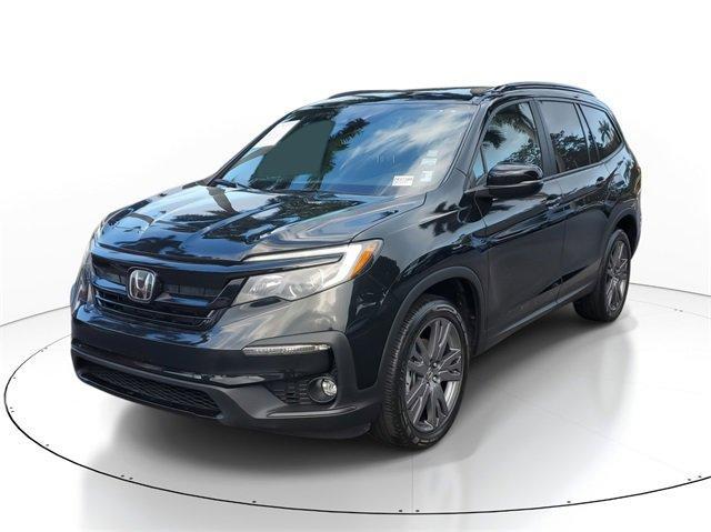 used 2022 Honda Pilot car, priced at $26,348