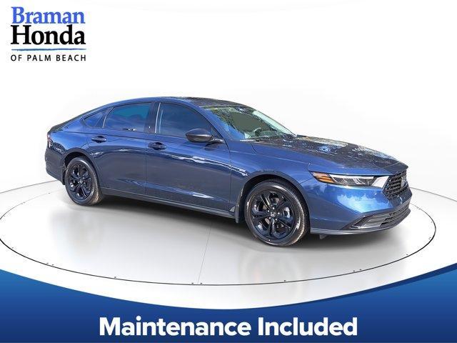 new 2025 Honda Accord car, priced at $31,755