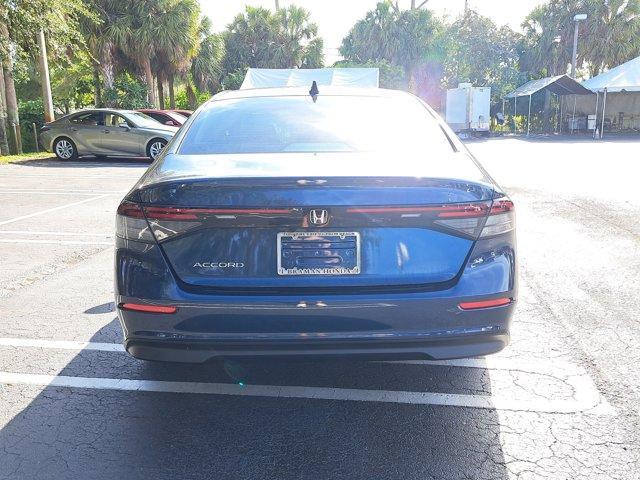 new 2025 Honda Accord car, priced at $31,755