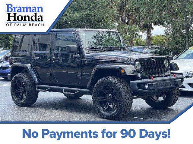 used 2016 Jeep Wrangler Unlimited car, priced at $24,964