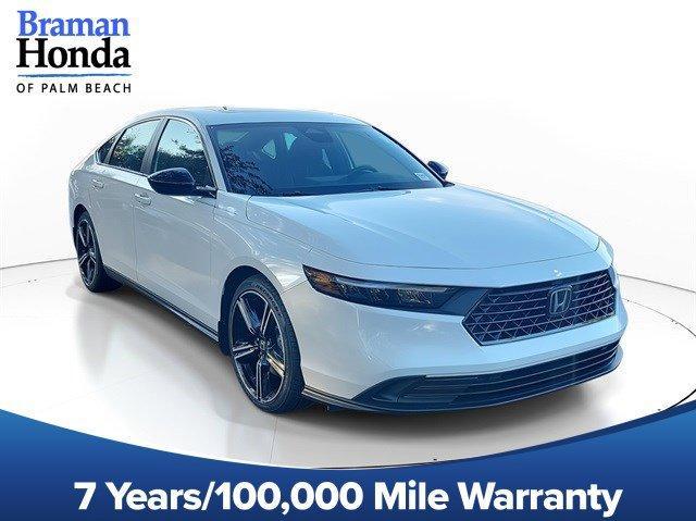 used 2023 Honda Accord Hybrid car, priced at $28,451