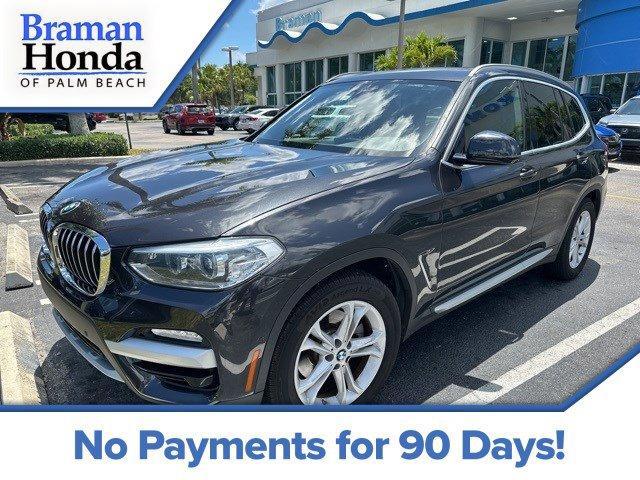 used 2019 BMW X3 car, priced at $27,175