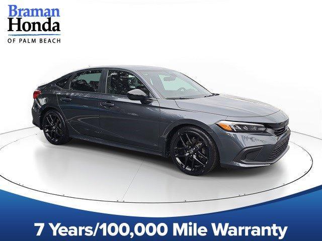 used 2024 Honda Civic car, priced at $24,900