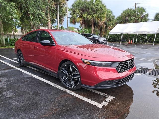 used 2024 Honda Accord Hybrid car, priced at $29,900