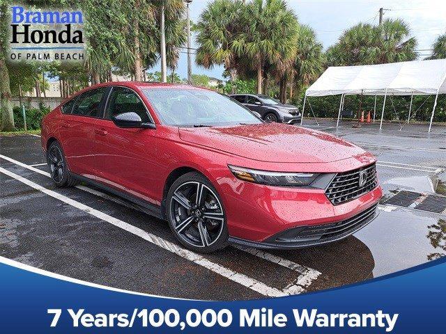 used 2024 Honda Accord Hybrid car, priced at $29,900