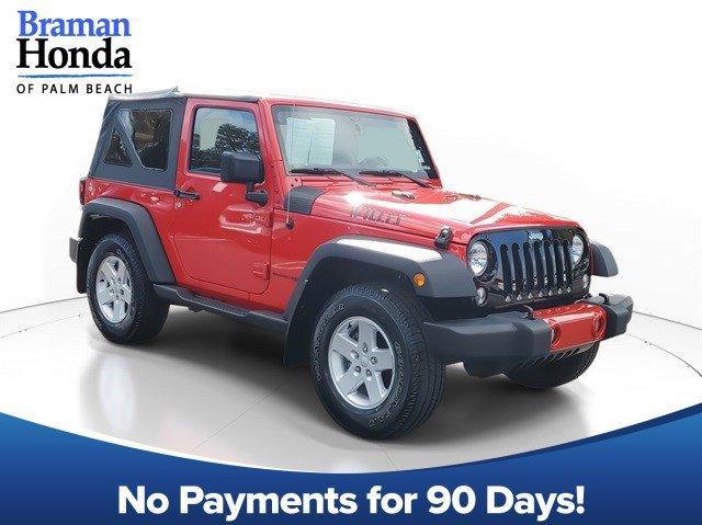 used 2018 Jeep Wrangler JK car, priced at $23,980