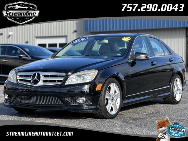 used 2010 Mercedes-Benz C-Class car, priced at $6,999