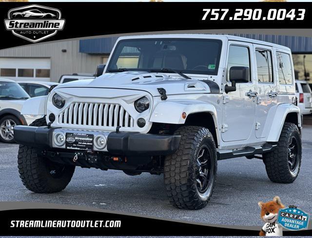 used 2013 Jeep Wrangler Unlimited car, priced at $18,999