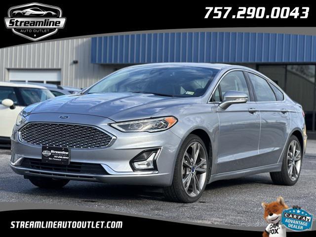 used 2020 Ford Fusion car, priced at $14,999