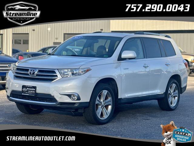 used 2013 Toyota Highlander car, priced at $14,799