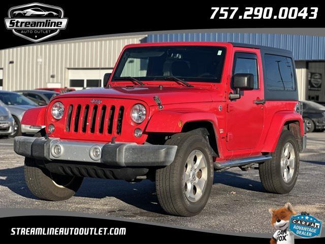 used 2015 Jeep Wrangler car, priced at $16,500