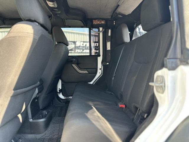 used 2017 Jeep Wrangler Unlimited car, priced at $14,995