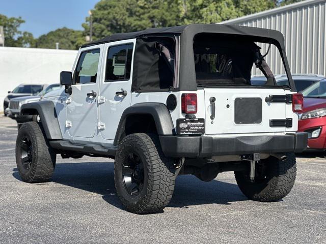 used 2017 Jeep Wrangler Unlimited car, priced at $14,995