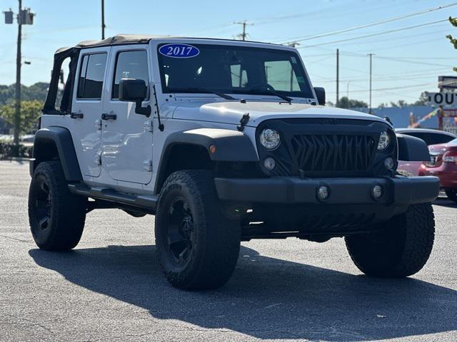 used 2017 Jeep Wrangler Unlimited car, priced at $14,995