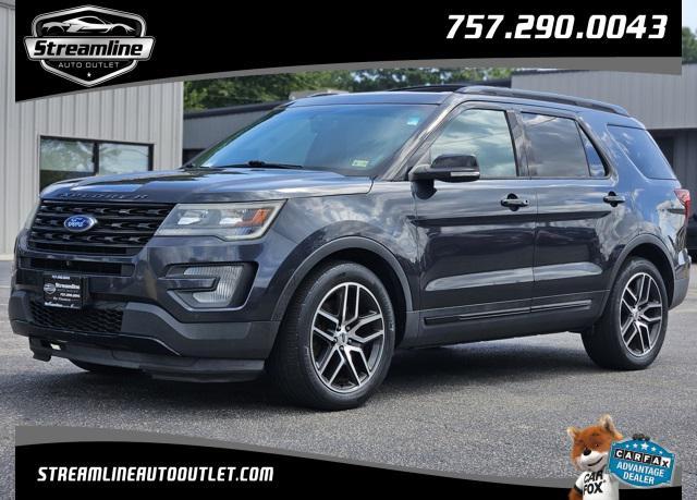 used 2017 Ford Explorer car, priced at $16,500