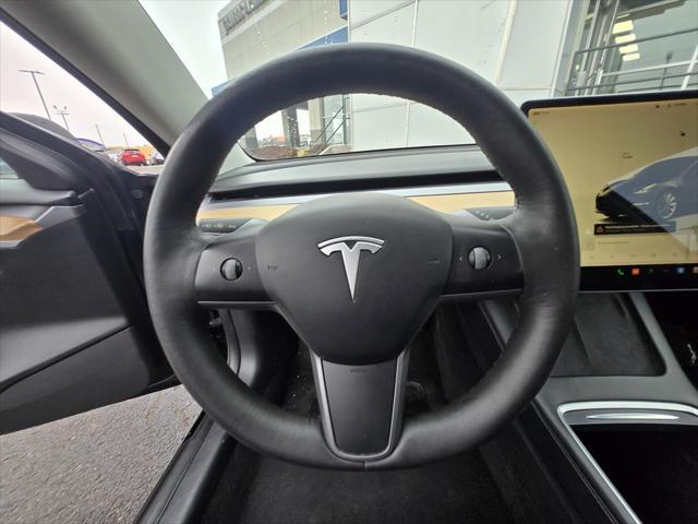 used 2022 Tesla Model 3 car, priced at $21,500