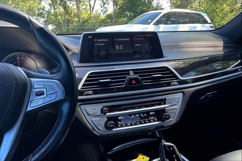 used 2018 BMW 740e car, priced at $20,000