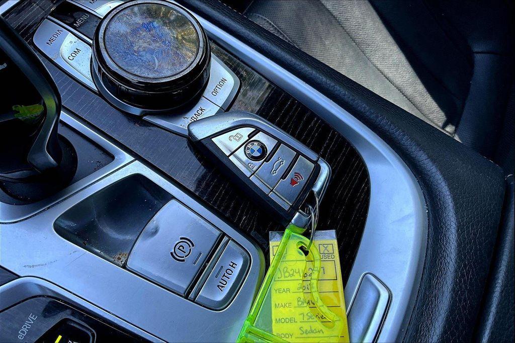 used 2018 BMW 740e car, priced at $20,000