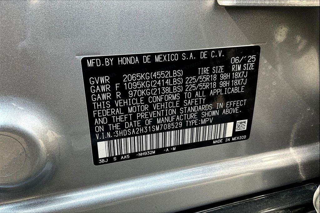 new 2025 Acura ADX car, priced at $39,249