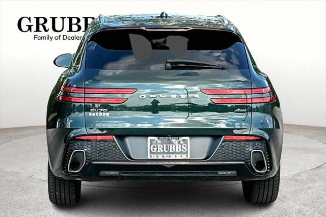 used 2022 Genesis GV70 car, priced at $30,500