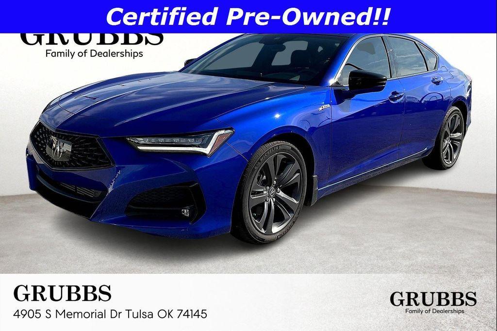 used 2023 Acura TLX car, priced at $43,000