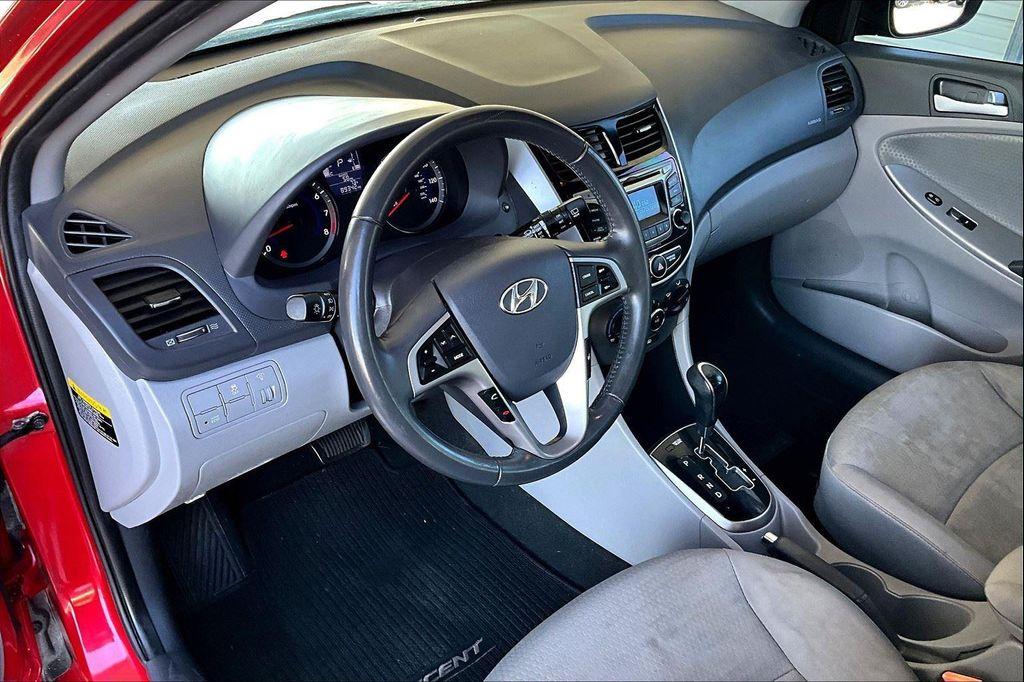 used 2015 Hyundai Accent car, priced at $7,500