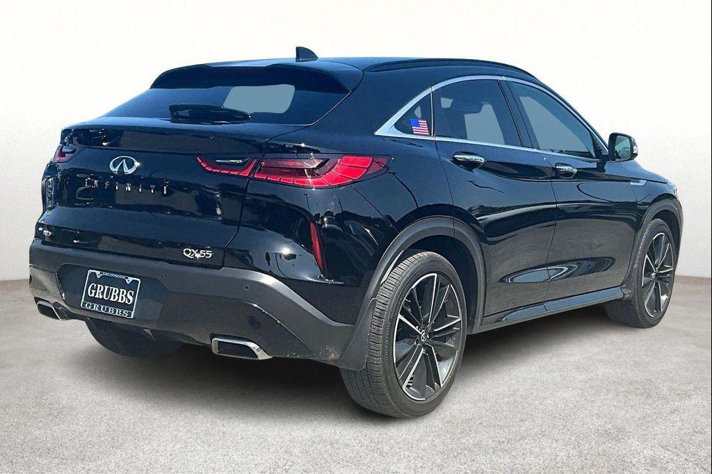 used 2022 INFINITI QX55 car, priced at $33,500