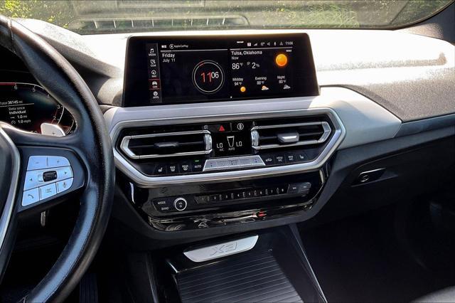 used 2022 BMW X3 car, priced at $31,500