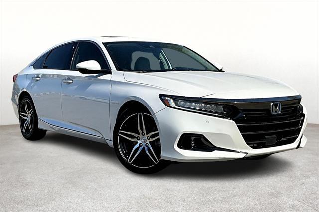 used 2021 Honda Accord Hybrid car, priced at $25,500