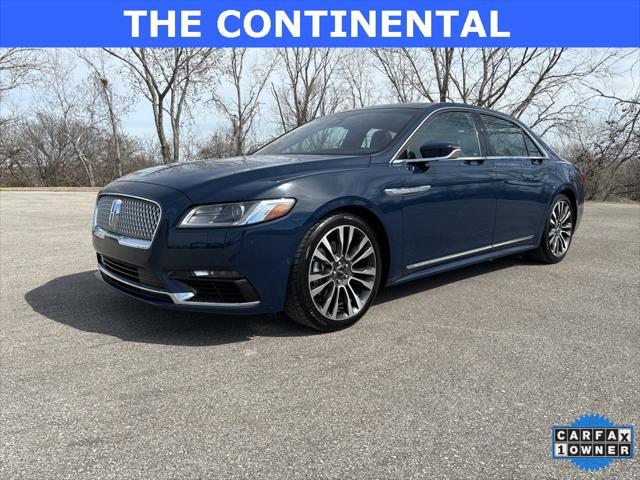 used 2018 Lincoln Continental car, priced at $31,500