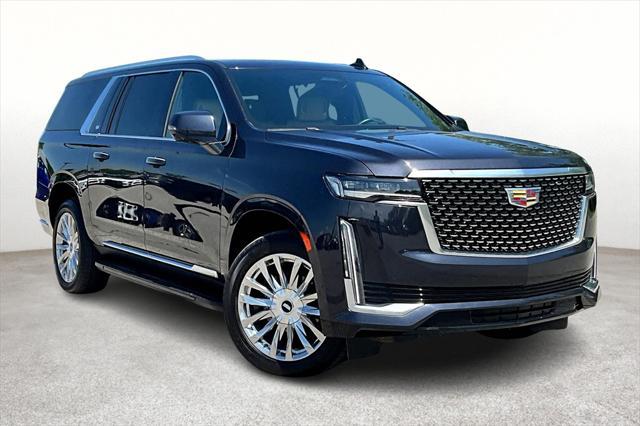 used 2023 Cadillac Escalade ESV car, priced at $69,300