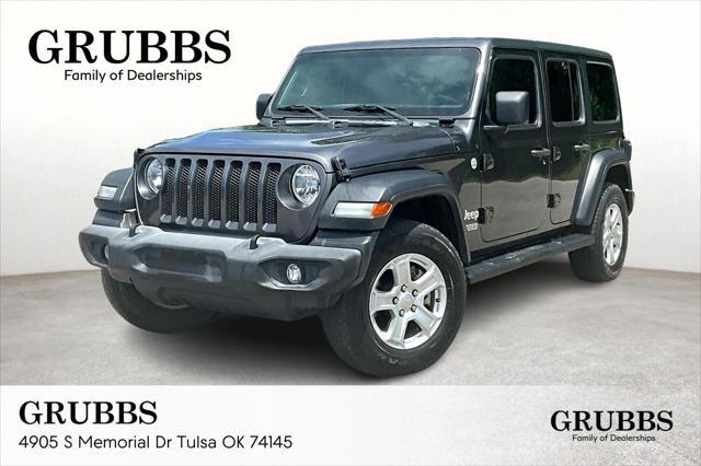 used 2018 Jeep Wrangler Unlimited car, priced at $27,000