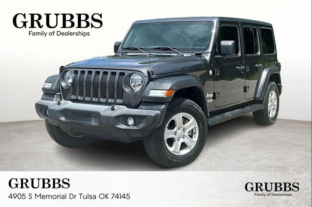 used 2018 Jeep Wrangler Unlimited car, priced at $23,900