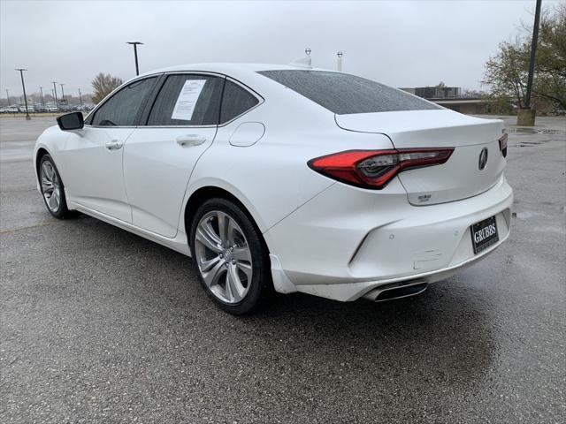 used 2023 Acura TLX car, priced at $37,000