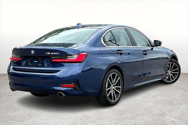used 2021 BMW 330 car, priced at $26,600