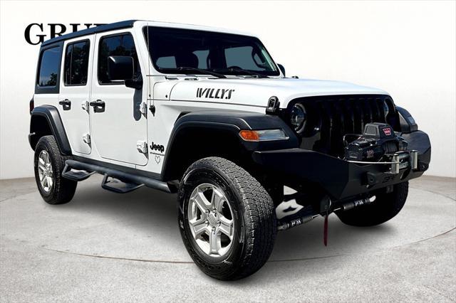 used 2023 Jeep Wrangler car, priced at $34,500