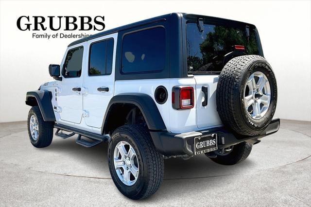 used 2023 Jeep Wrangler car, priced at $34,500