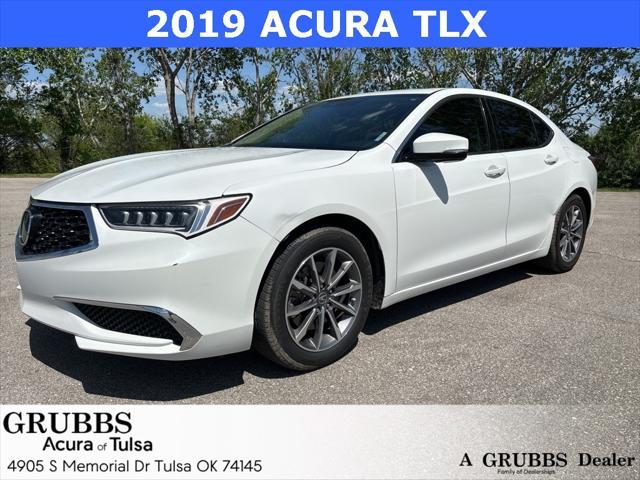 used 2019 Acura TLX car, priced at $22,500