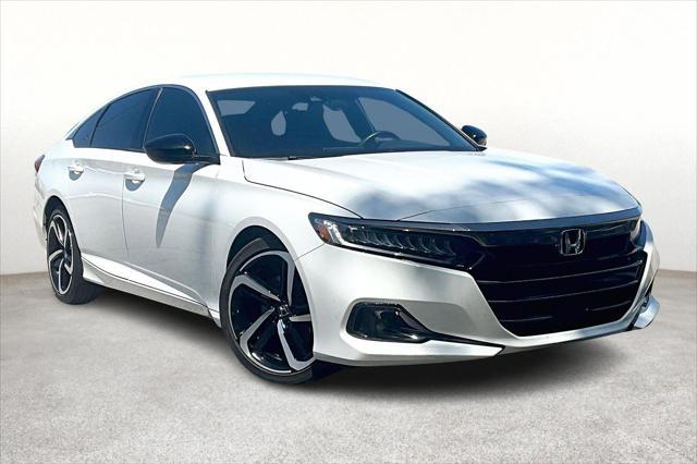 used 2022 Honda Accord car, priced at $27,111