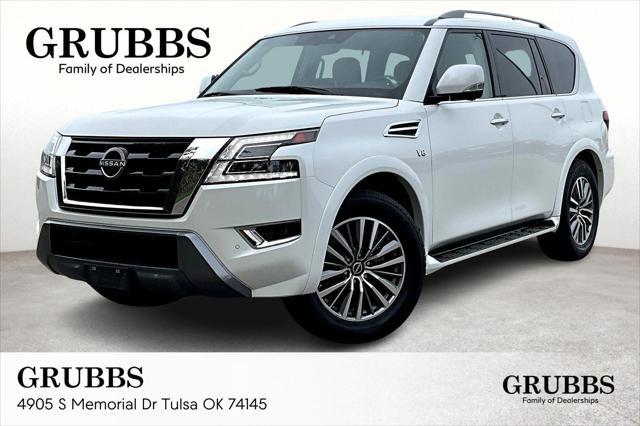 used 2022 Nissan Armada car, priced at $34,888