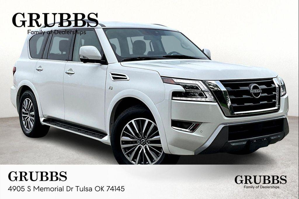 used 2022 Nissan Armada car, priced at $30,800