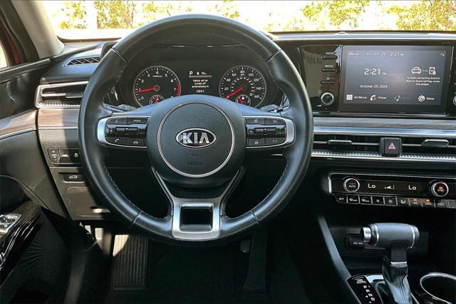 used 2021 Kia K5 car, priced at $23,500