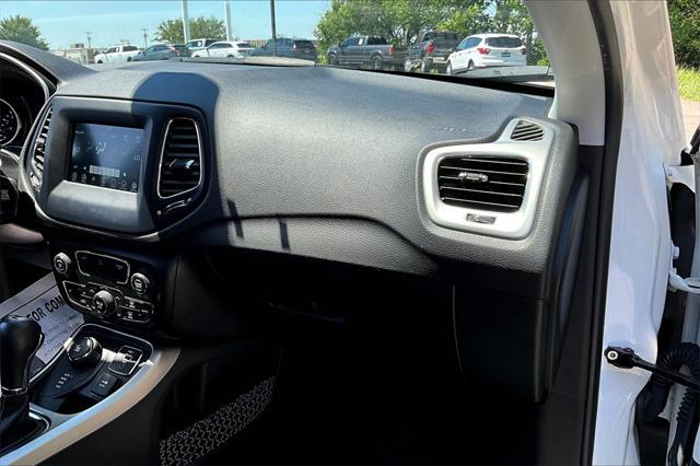 used 2021 Jeep Compass car, priced at $18,000