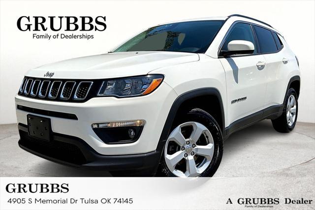 used 2021 Jeep Compass car, priced at $18,000