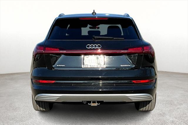 used 2021 Audi e-tron car, priced at $28,000