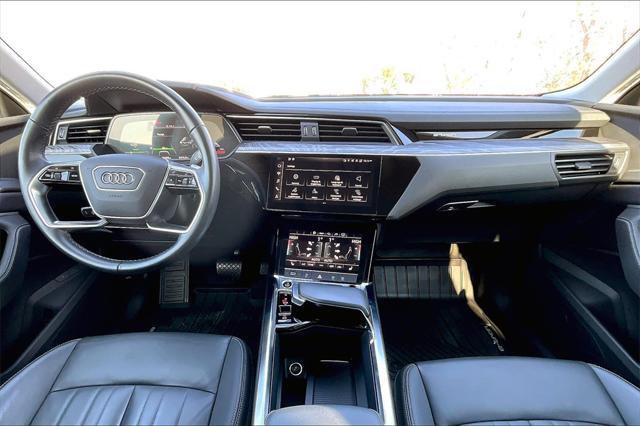 used 2021 Audi e-tron car, priced at $28,000