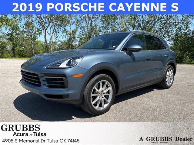 used 2019 Porsche Cayenne car, priced at $45,000