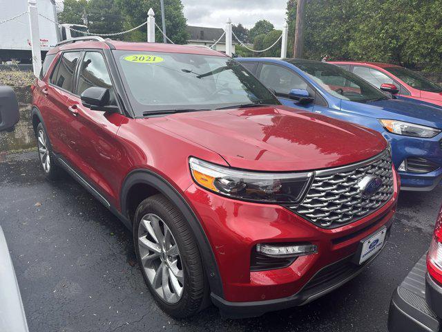 used 2021 Ford Explorer car, priced at $43,995
