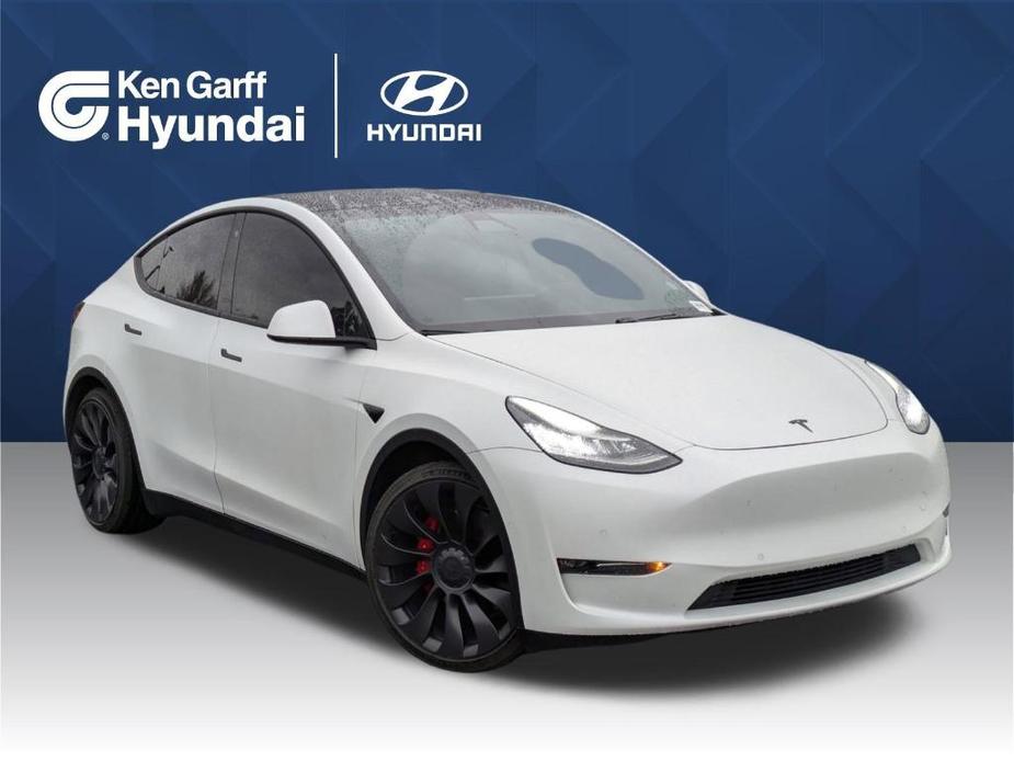 used 2020 Tesla Model Y car, priced at $28,969