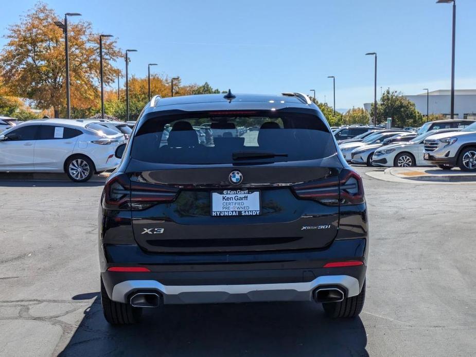 used 2023 BMW X3 car, priced at $31,560